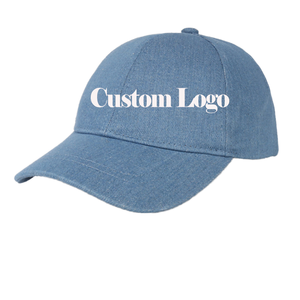 Casquette de baseball personnalisée avec logo, 6 panneaux, réglable, unisexe, en coton, couleur unie, chapeau décontracté, impression sur le panneau avant - Product Image 4