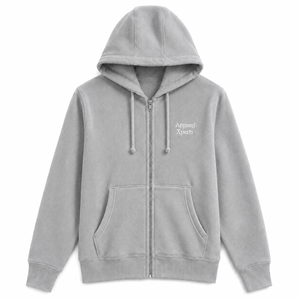 Sudadera con capucha completa con cremallera para hombre OEM, sudadera con capucha de forro polar con logotipo personalizado, fabricante de sudaderas lisas. - Product Image 3