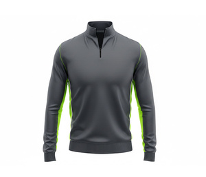 Polyester Sublimation Quarter Zip Top <b>Jacket</b> Manufacturer <b>Men</b> Women Youth Sportswear Quick Dry Team <b>Pullover</b> - Product Image 1