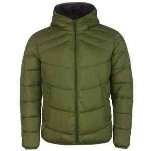 Blouson matelassé personnalisé, conception OEM, logo personnalisé, prix d'usine, vente en gros, grande taille, imperméable, avec capuche - Product Image 2