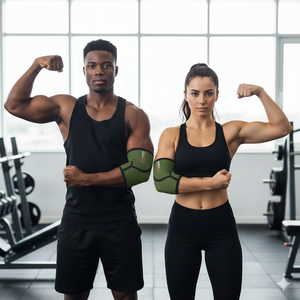 Soporte de Codo Ajustable Rexfit Sport de 5 mm para Hombres y Mujeres, Soporte de Codo para Gimnasio y Entrenamiento, para Levantamiento de Pesas y Powerlifting - Product Image 4