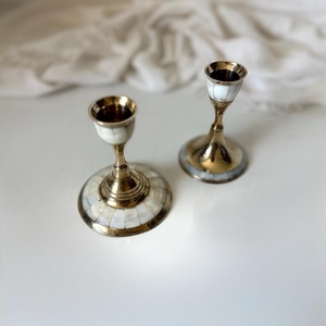 ILAHI's Handmade Mother Pearl Inlay Eco-friendly Custom Printing Round <b>Tea</b> <b>Light</b> <b>Holder</b> ICOMCH-13968 Birthday/Christmas Gift - Product Image 1