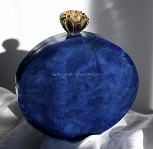 Bolso de mano de resina epoxi de diseño creativo para mujer, bolso de mano de noche para fiesta - Product Image 1