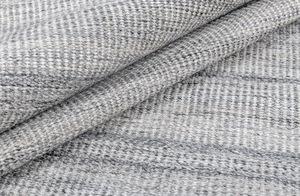 Handmade Abstract Dhurrie Wool Rug | Modern Flatweave Area Carpet | Contemporary Textured Living Room Home Decor Rug - Product Image 2
