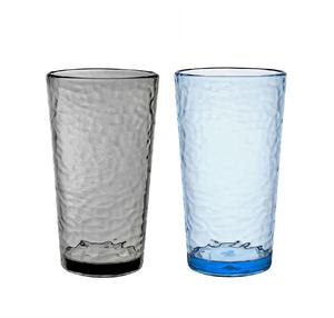 Vasos de agua de plástico acrílico colorido-Diseño moderno portátil para uso en fiestas en interiores/exteriores - Product Image 4
