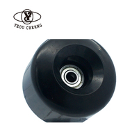 Roues de patins à roulettes de hockey en ligne 70 mm 83A en PU souple, roulement fluide, confort optimal pour les enfants, remplacement pour patins à roulettes de hockey