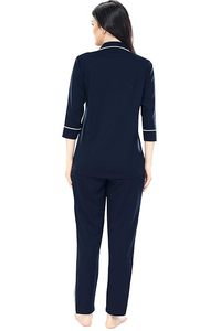 Conjunto de Pijama y Camiseta de Algodón para Mujer, Estilo Informal y Sencillo - Product Image 5