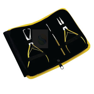 “Premium 3-Piece Hair <b>Extension</b> Tool Kit – <b>Micro</b> Ring Clamp Pliers & Needles for Human Hair, Durable Composite Material - Product Image 2