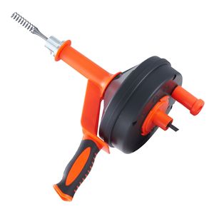 Sonda Sturatubi da 25 piedi con Attacco per Trapano, a Forma di Serpente, per Rimozione Ostruzioni in Scarichi di Cucina, Bagno, Doccia e Lavandino - Product Image 3