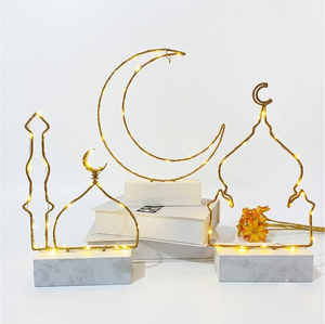 Wholesale Wooden <b>LED</b> Ramadan Decorations Moon <b>Star</b> Night Light Eid Mubarak Home Table Ornament Islamic Party Decor Craft Supply - Product Image 5