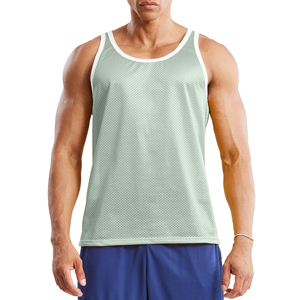 Camiseta sin Mangas para Hombre con Logotipo y Color Personalizados, Transpirable, para Vacaciones en la Playa, Chaleco sin Mangas para Hombre - Product Image 1