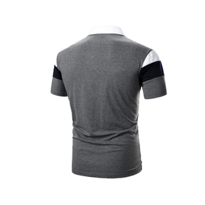 Chemises polo en coton et polyester pour hommes, design de logo personnalisé, vêtements de golf et d'équitation, vêtements de sport, vêtements décontractés et de travail. - Product Image 3