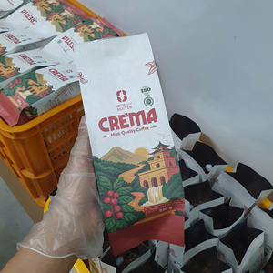 กาแฟเมล็ดคั่วบดผสมเอสเพรสโซ่ 250 กรัม โปรโมชั่นสุดฮิต อาราบิก้า 30% โรบัสต้า 70% คั่วกลาง-เข้ม ชงได้สมบูรณ์แบบ ครีมาแท้ - Product Image 2