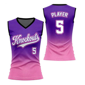 Chemises de softball sans manches 100% polyester sur mesure, design très vendu, chemises de softball sans manches - Product Image 4