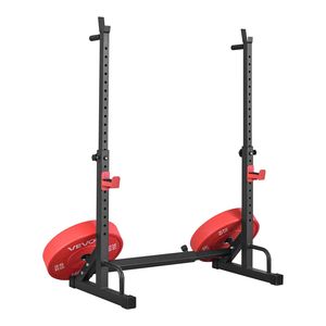Jaula de potencia para gimnasio en casa, soporte para sentadillas con altura y anchura ajustables, 550 libras, equipo de entrenamiento, bancos y soportes para entrenamiento de fuerza - Product Image 1