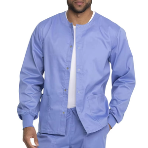 Blouse Médicale Personnalisable Chaude pour Hommes, Professionnelle, à Manches Longues, Boutonnée, Tissée, pour Usage Hospitalier, Vente en Gros pour Médecins et Infirmiers - Product Image 6