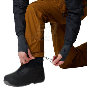 Durable <b>Waterproof</b> Snow <b>Overalls</b> With Thermal Protection And Comfortable Fit Ski Bibs For Outdoor Winter Sports Ski Bibs - Product Image 4