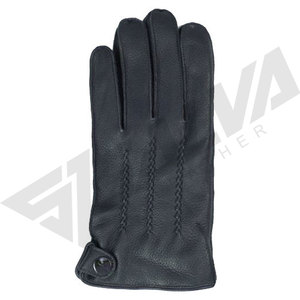 Gants de cérémonie en cuir d'agneau de qualité supérieure, gants d'hiver élégants pour un usage quotidien et à la mode - Product Image 5
