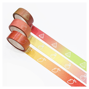 Cinta adhesiva personalizada Glitter Washi Tape para Decoración - Product Image 1