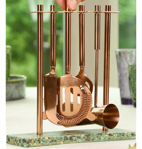 Juego de Herramientas de Barra de Latón para Bartending en Casa, Diseño Moderno, Construcción Duradera, Ecológico, Práctico para Uso Diario a Bajo Precio - Product Image 6