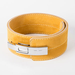 Cinturones de Levantamiento de Pesas de Cuero con Logotipo Personalizado, Hebilla Ajustable Antideslizante, Protección Avanzada para Entrenamiento en Gimnasio - Product Image 1