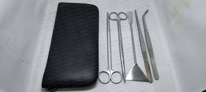 Professional Manual Aquarium Aquascaping Tool <b>Kit</b> German Stainless Steel Aquatic Plant Scissors Tweezers Fish Tank Tools - Product Image 2