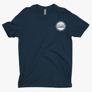 Camiseta Deportiva para Hombre, Cuello Redondo, Corte Regular, 180g, Mezcla Resistente, Preencogida, Secado Rápido, Transpirable, con Logotipo Personalizado en la Parte Delantera - Product Image 3