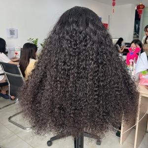 100% Color Natural cutícula completa alineada rizo birmano Super doble dibujado 300g extensiones de cabello vietnamita de alta calidad confiable - Product Image 6