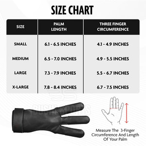 Gants de tir à l'arc de haute qualité offrant un ajustement confortable et des gants de tir à l'arc de qualité supérieure pour les séances de tir en plein air - Product Image 2