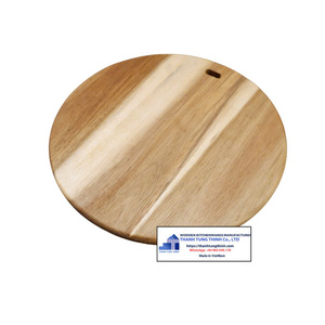 Ensemble de planches à découper en bois d'acacia et de teck, tendance, personnalisées, en bois massif, OEM pour les entreprises - Product Image 6