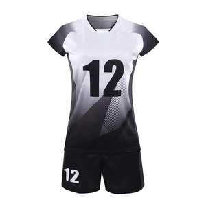 Best Quality Customized Size Women Volleyball Uniforms In Bulk Quantity Wholesale Price Sports Club Volleyball Uniform <b>Set</b> - Product Image 1