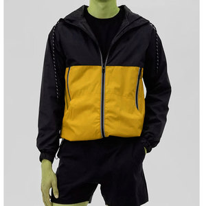 Wholesale Excellent Quality Breathable <b>Lightweight</b> Training <b>Jacket</b> With Shorts Men Athletic Sports Tracksuit Set - Product Image 3