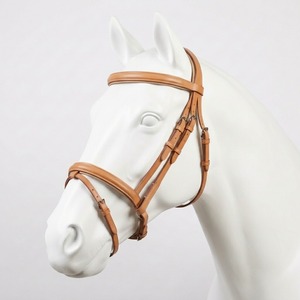 Bridon équestre en cuir de cheval de haute qualité, design tendance, conçu sur mesure, y compris rênes en cuir, différentes tailles - Product Image 5