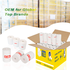 ม้วนกระดาษความร้อนขนาด 70x80 มม. 3 1/8 x 815 80 *83 พิมพ์ 80×60 78x78 79.5±0.5 มม. - Product Image 6