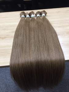 ผมต่อแบบตรงยาวเป็นธรรมชาติแบบ100% สีเดียวเข้มเข้มเข้มเทปผู้บริจาค - Product Image 3