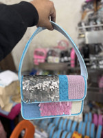 Tas selempang wanita model Bohemian India, tas kurir wanita, buatan tangan, kapasitas besar, gaya Bohemian India, tas belanja malam, kopling belanja dengan manik-manik untuk penggunaan sehari-hari, gaya Boho