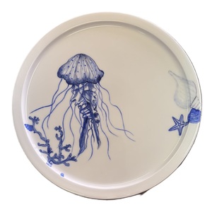 Nouveaux plateaux de service en métal émaillé pour bar, avec un design accrocheur, taille, forme, couleur et motif personnalisables - Product Image 1