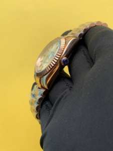 Reloj de Pulsera BOJ Plain R.O.L.E.X.26 de 41 mm, Tono Dorado, Acero Inoxidable, Mecánico, Automático, Japonés, Analógico, Precio Bajo, Gran Venta - Product Image 3