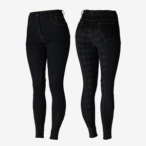 Pantalon d'équitation extensible 4 directions de haute qualité, leggings, collants, vêtements d'équitation en tissu technique au toucher doux - Product Image 5