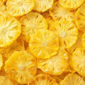 Anneaux d'ananas séchés doux, naturels, faibles en sucre, collation tropicale saine, fournisseur en gros, usine du Vietnam - Product Image 1