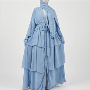 Nuevos diseños de abayas personalizadas para damas, con mangas de murciélago, para mujeres musulmanas, ropa modesta, alta calidad, venta al por mayor de fábrica. - Product Image 1
