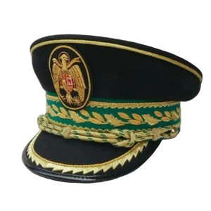 Gorra con Visera Peak Caps, Tejido Transpirable, Bordado a Mano de Alta Calidad, 100% Algodón, Estilo a Cuadros, Unisex, para las Cuatro Estaciones, Uniforme - Product Image 1
