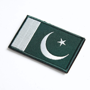 Écussons brodés personnalisés avec logo, à thermocoller, pour drapeaux, fournitures d'usine, écussons tissés sur mesure - Product Image 5