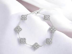 Elegant Lab Grown Diamond Style Tennis Bracelet Brilliant Cut Bezel <b>Set</b> Moissanite 925 Sterling Silver Unisex <b>Bangles</b> - Product Image 3