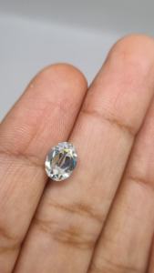 Moissanite Forme Ovale Vente en Gros GRA Moissanite Blanc Meilleure Qualité Moissanite Diamant - Product Image 3