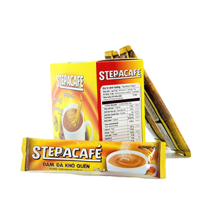OEM 24 meses de vida útil polen Aroma dulce cafeína caja STEPPA CAFE café de polen instantáneo 5 en 1 de la fábrica de Vietnam - Product Image 3