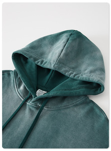 Sudadera con Capucha para Hombre, Estilo Waffle, de Felpa, Color Sólido, Secado Rápido, Transpirable, Informal, para Invierno, Uso Diario, DDP - Product Image 4