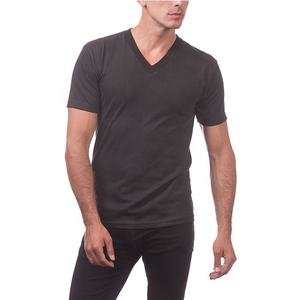 Alta calidad verano 2025 moda callejera slim fit ropa unisex 100% algodón jersey fitness ropa activa impresa cuello en V camiseta - Product Image 5