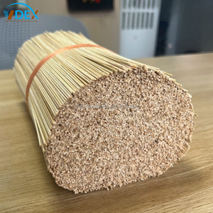 Bâtons de bambou blanchis ronds de haute qualité avec différentes tailles, y compris 8 '', 9'', 12 "pour la fabrication de bâtons d'encens - Product Image 4