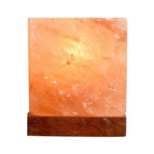 Himalayan Carved Unique <b>Pink</b> Salt Lamp with Patriotism Theme-Perfect Home Lighting and <b>Gifting</b> Choice by Sian Enterprises - Product Image 5